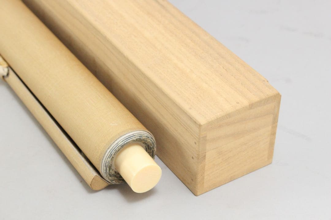 No5415 掛軸　佐々木美山　白蛇図　絹本着色　合箱　日本画　古美術　送料無料