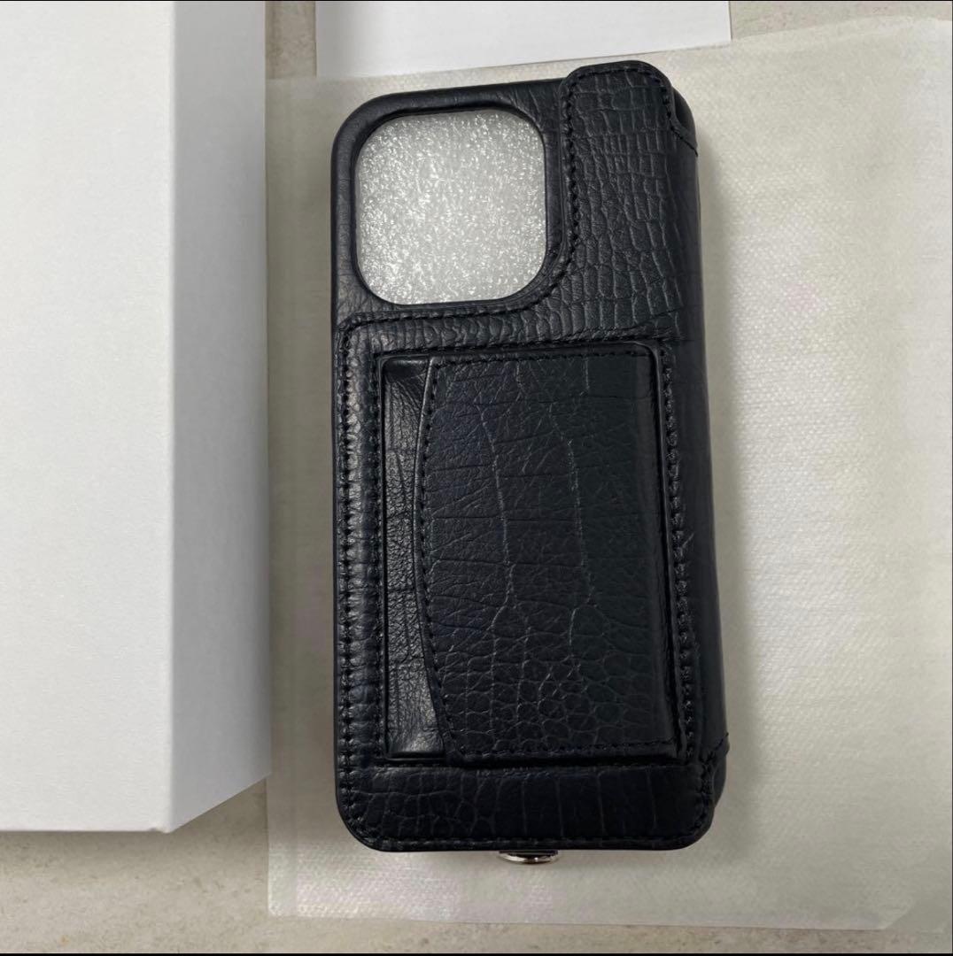 新品未使用　DEMIU デミュウ 手帳型ケースiphone14pro 箱付き