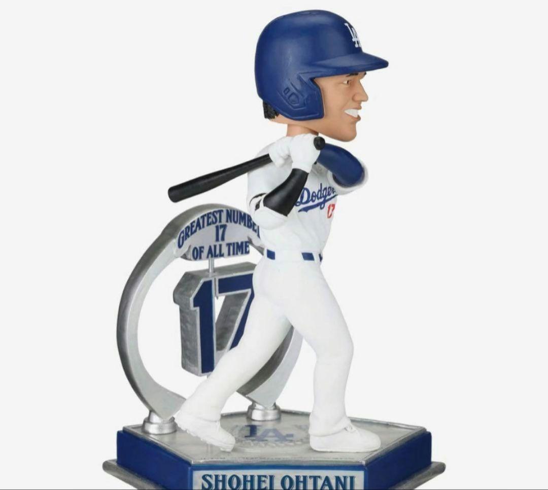 224個限定！大谷翔平　ドジャース 伝説の背番号17 ボブルヘッド