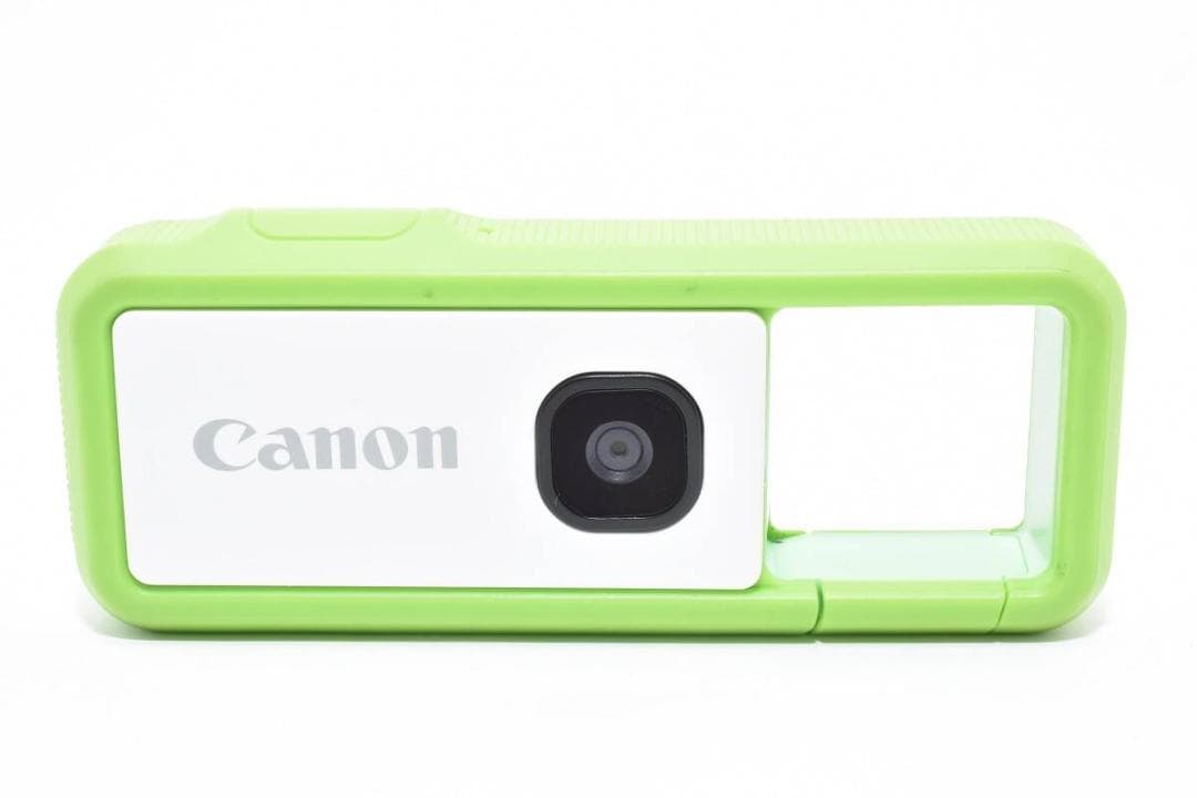 【美品・グリーン】Canon inSPIC REC FV-100 アソビカメラ