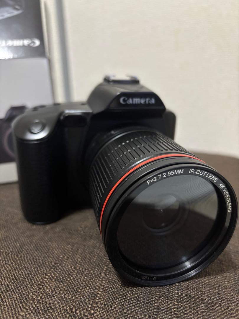新品Camera 4K デジタル一眼レフカメラ