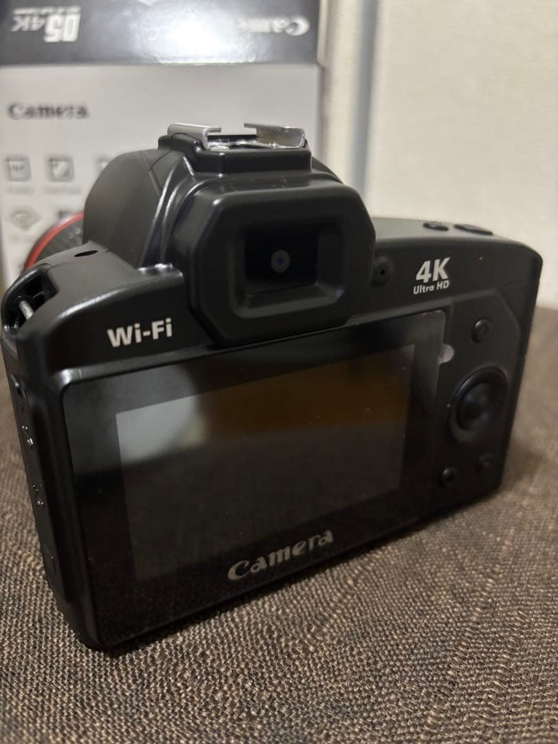 新品Camera 4K デジタル一眼レフカメラ
