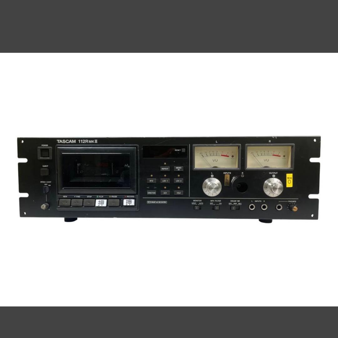 TASCAM　112R MK2 112R MKII カセットデッキ