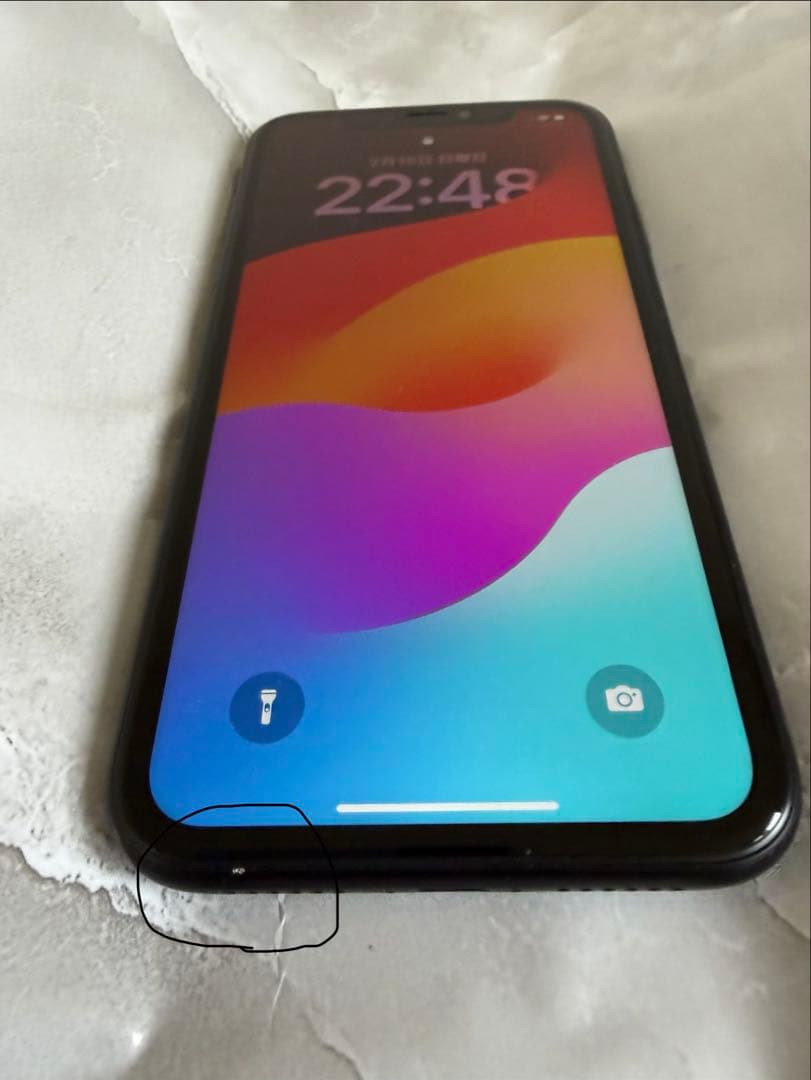 Apple iPhone XR 64GB　ブラック本体　SIMフリー　付属品あり