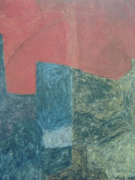 セルジュ・ポリアコフ、コンポジション、希少画集画、新品額装付、状態良好