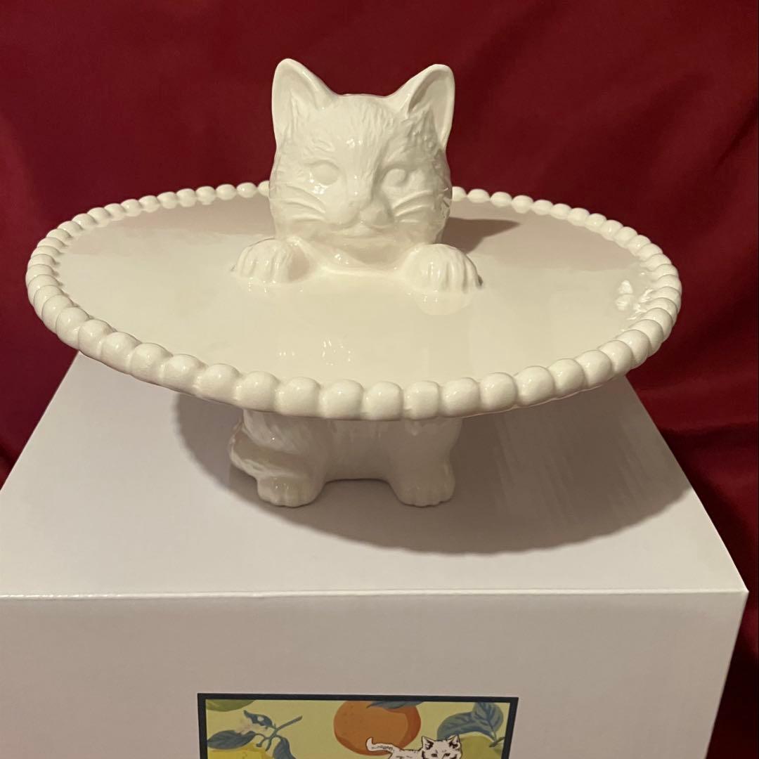 AfternoonTea♦️Cat'sNapTime♦️猫　ケーキスタンド新品　箱付