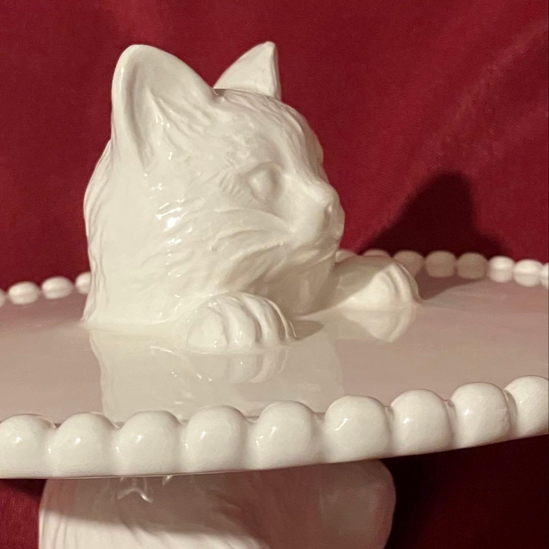 AfternoonTea♦️Cat'sNapTime♦️猫　ケーキスタンド新品　箱付