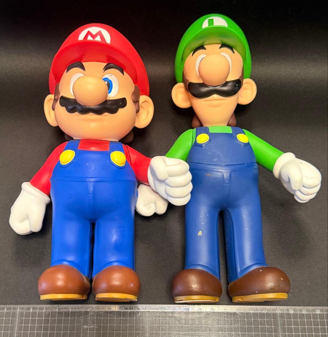 【2体セット】スーパーマリオ ビッグ フィギュア