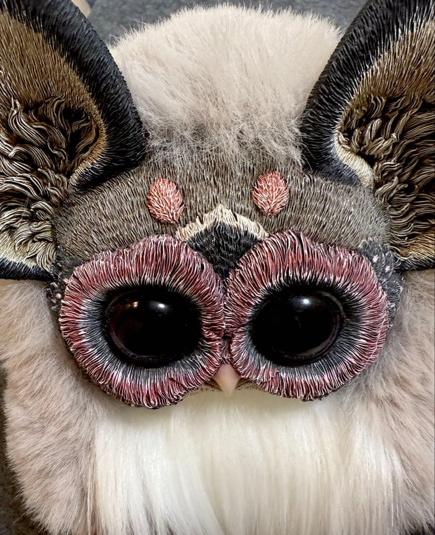 アートドール ハンドメイド 幻獣 海外作家 グリフィン フクロウ ぬいぐるみ