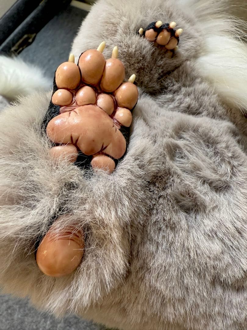 アートドール ハンドメイド 幻獣 海外作家 グリフィン フクロウ ぬいぐるみ