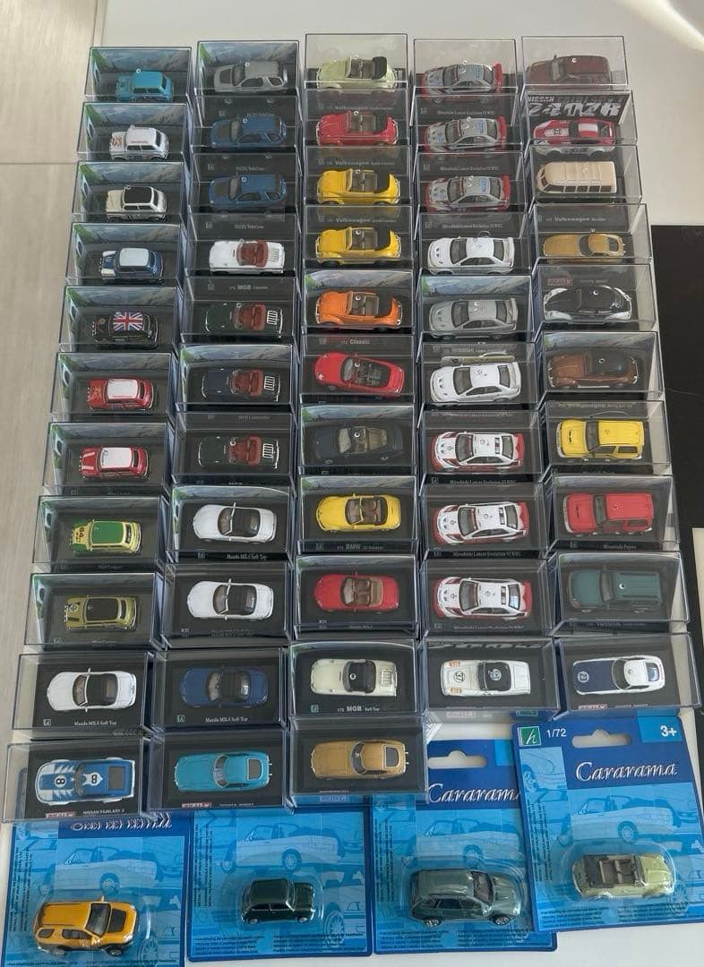 希少　レアMini Cooper 1/72 ミニクーパー ミニカー37種58台