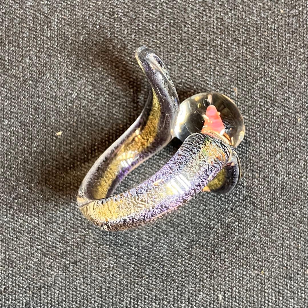 Xodas リング 指輪 ボロシリケイトガラス Dicro Opal