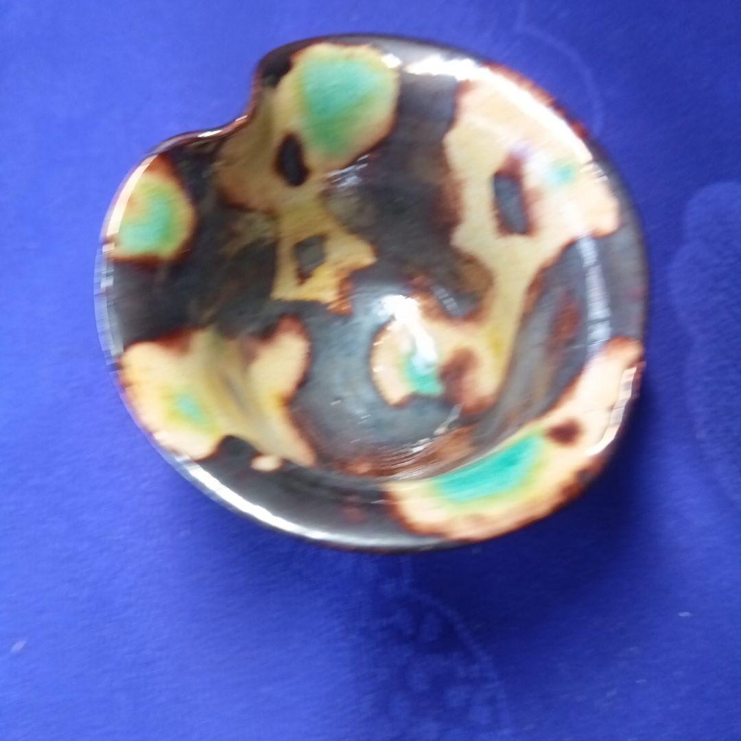 三彩焼茶器共箱珍品