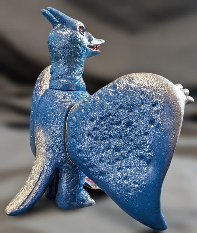 ラドン「空の大怪獣 ラドン」他（ブルマァク復刻）タグ付ソフビフィギュア