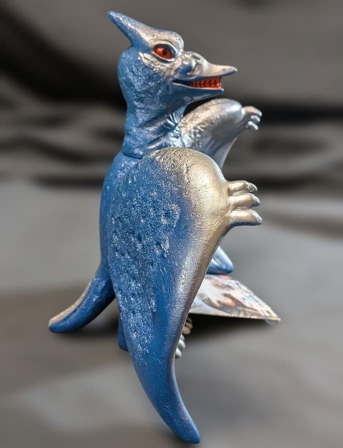 ラドン「空の大怪獣 ラドン」他（ブルマァク復刻）タグ付ソフビフィギュア