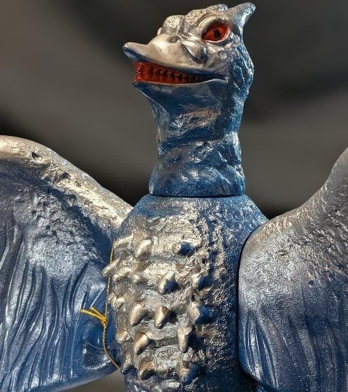 ラドン「空の大怪獣 ラドン」他（ブルマァク復刻）タグ付ソフビフィギュア