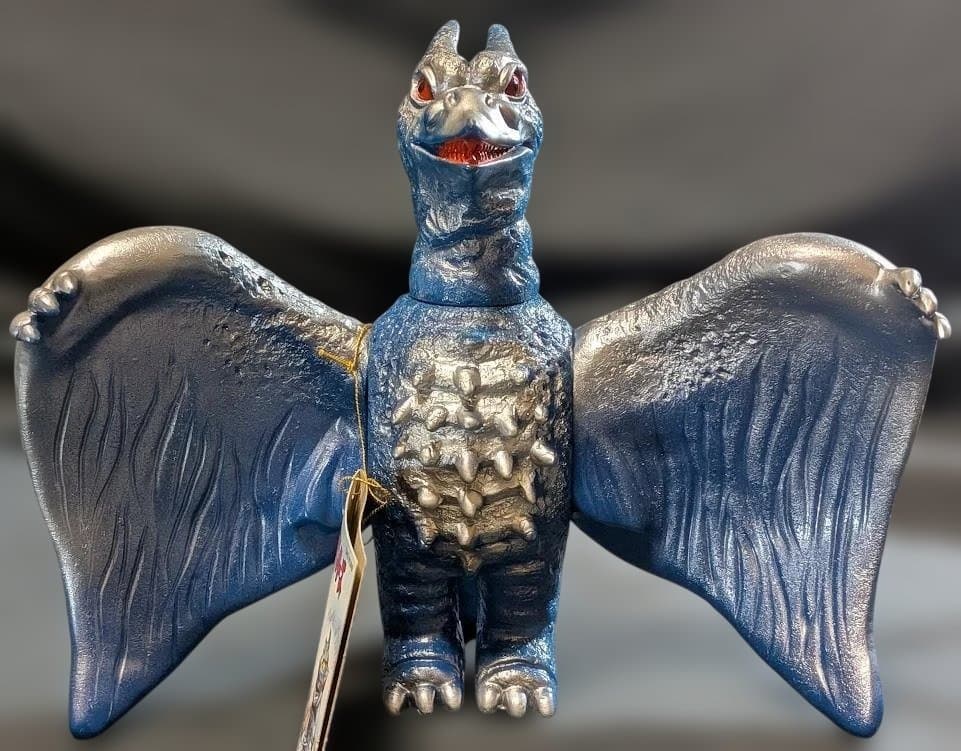 ラドン「空の大怪獣 ラドン」他（ブルマァク復刻）タグ付ソフビフィギュア