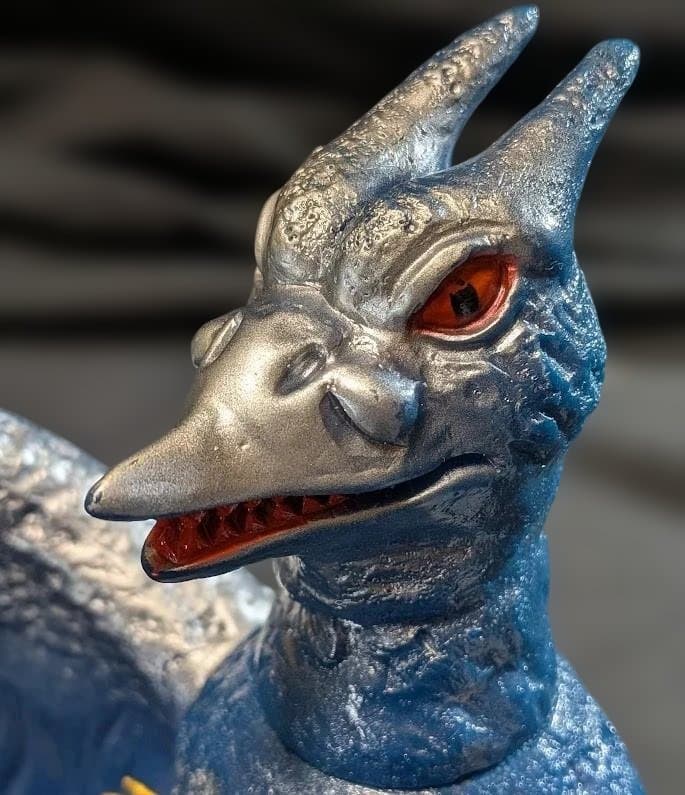 ラドン「空の大怪獣 ラドン」他（ブルマァク復刻）タグ付ソフビフィギュア