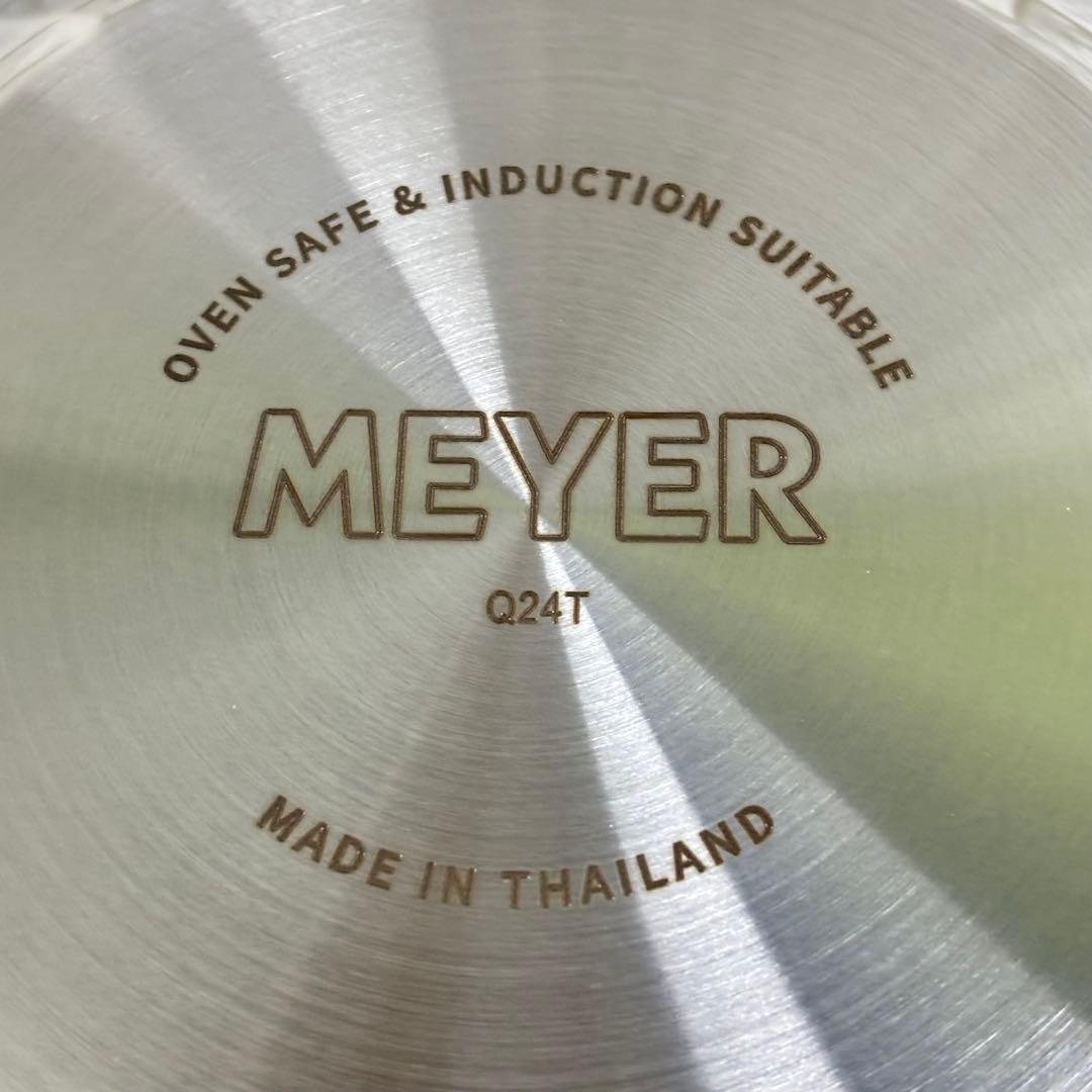 MEYER NEWPAN ガラス蓋付き マイヤー　22㎝　ニューパン　フライパン