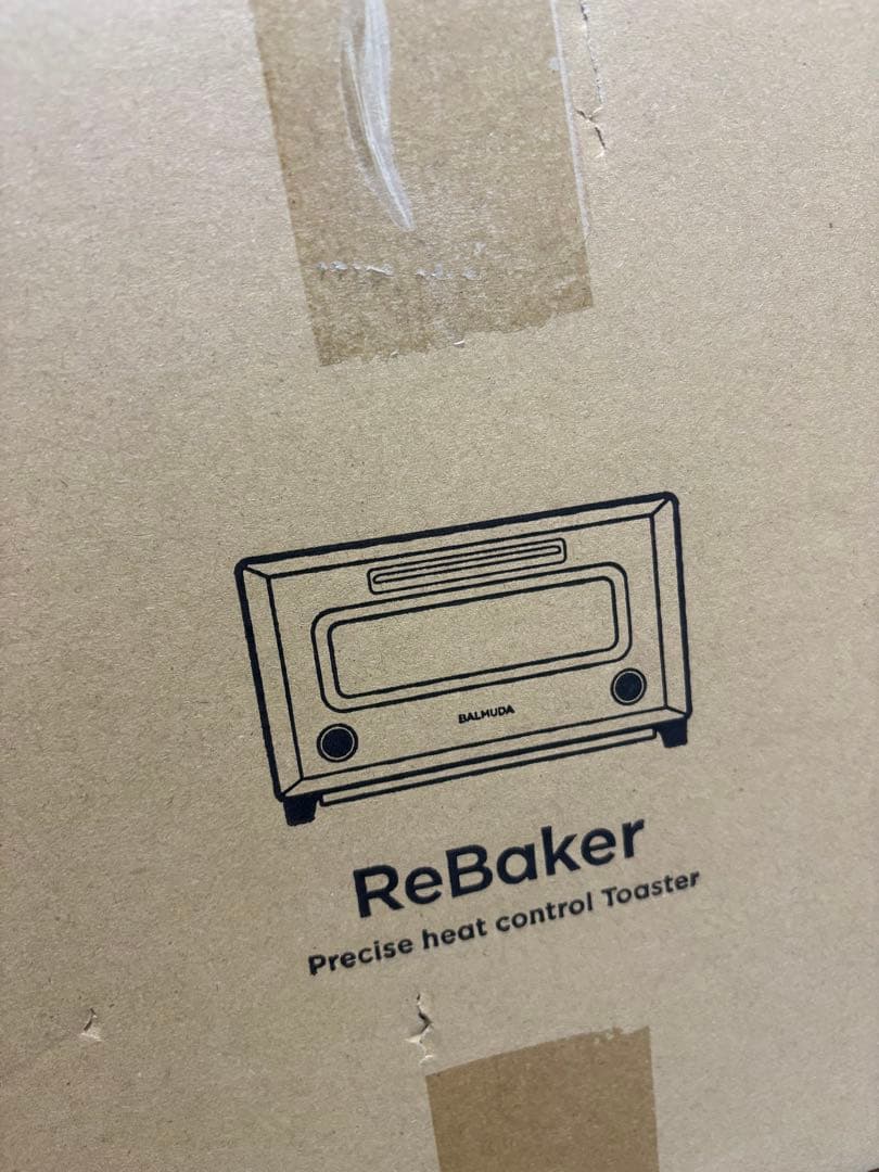 BALMUDA オーブントースター ReBaker ブラック KTT01JPBK