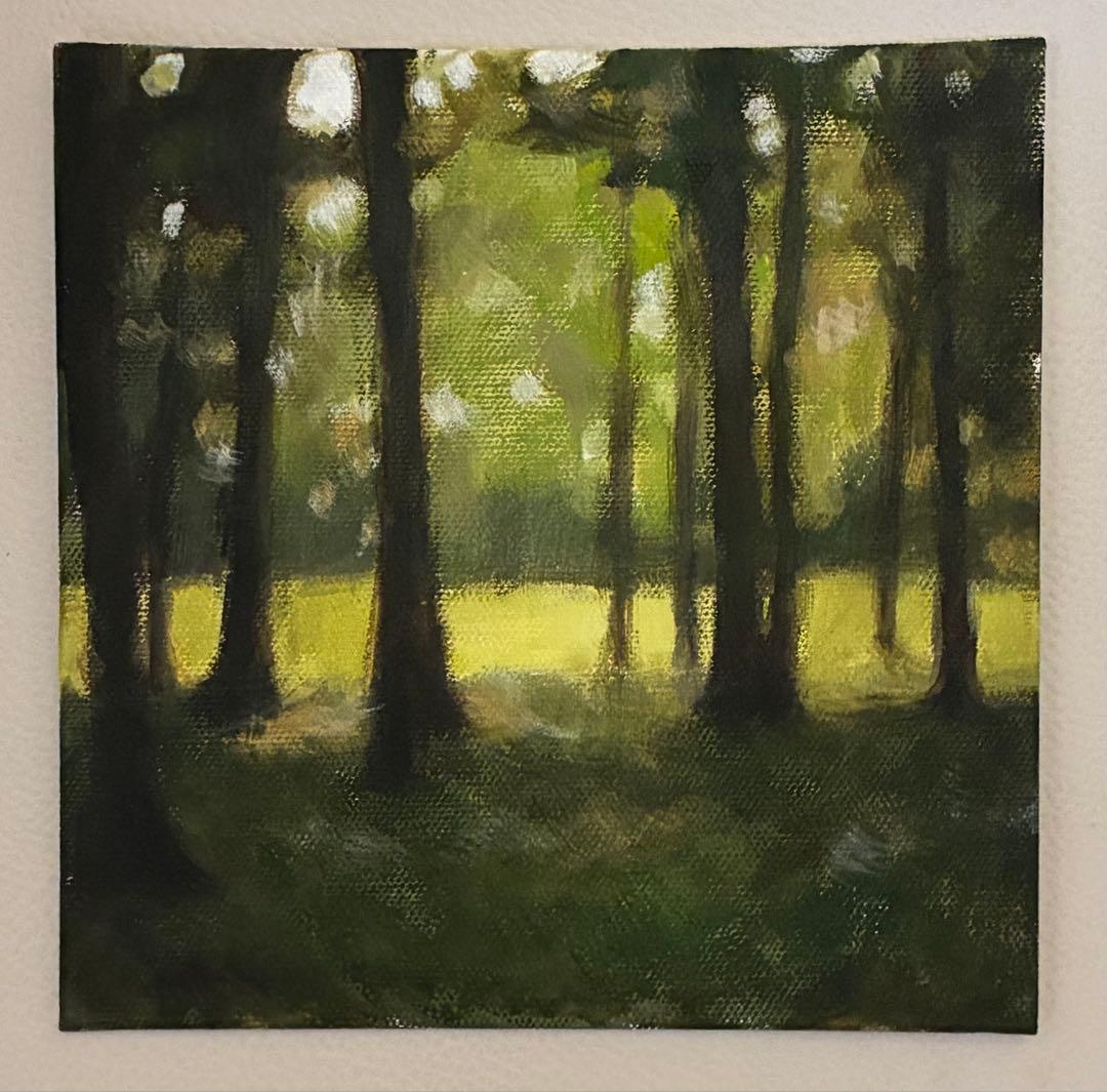 アクリル画　風景　1246