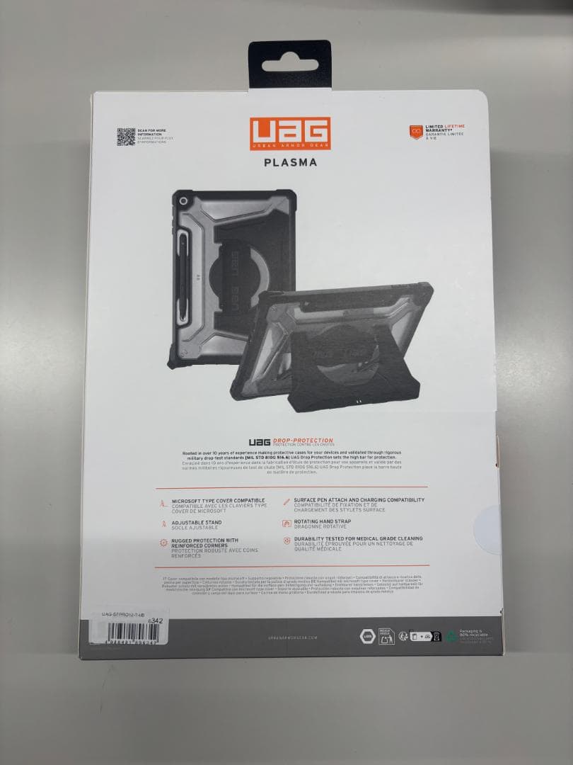 【新品】UAG Surface Pro 12インチ用 PLASMAケース