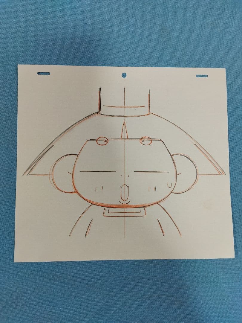 おじゃる丸　原画？　4枚まとめセット　約24.2×26.8cm