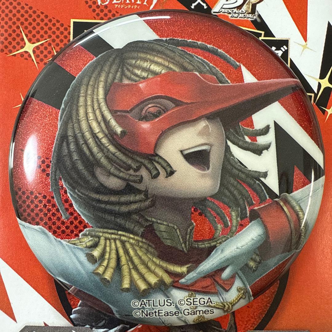 一等航海士-クロウ IdentityV 第五人格×ペルソナ５ 缶バッジ 10個