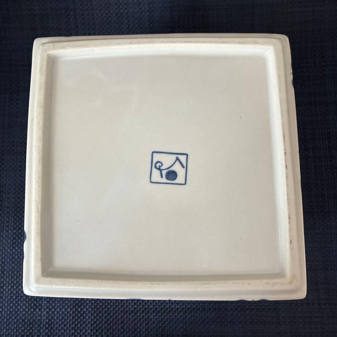 砥部焼 草文 ブレッドケース