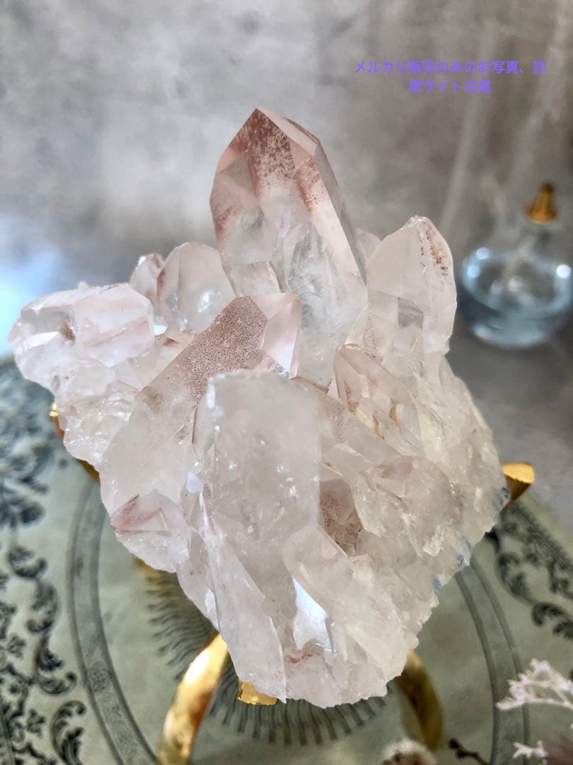 ピンク　リチウム　クラスター　2