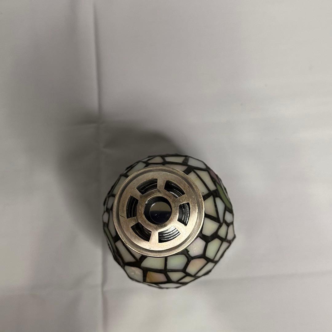 フレグランスランプ☆アロマランプ☆バラ☆ステンドグラス☆SCENTIER