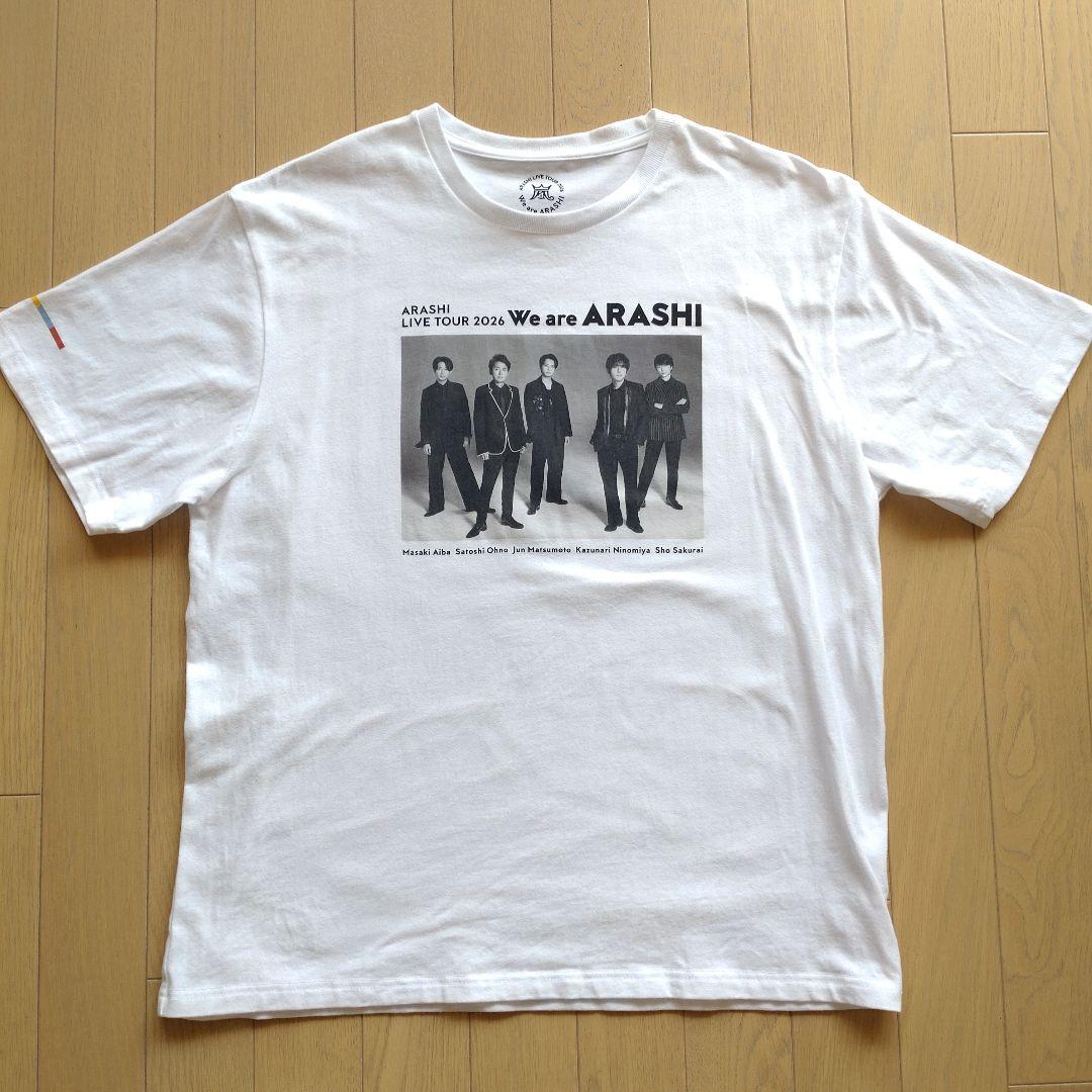 嵐 Tシャツ 松本潤 うちわ We are ARASHI