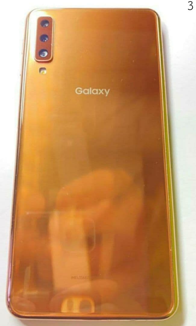 【美品】SIMフリー　Galaxy A7 スマートフォン 本体 ゴールド