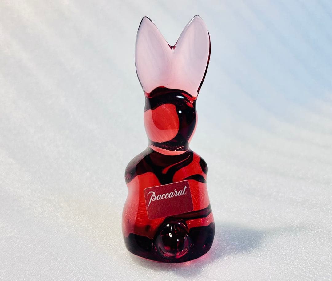 バカラ Baccarat Zodiac うさぎ Rabbit 卯 レッド