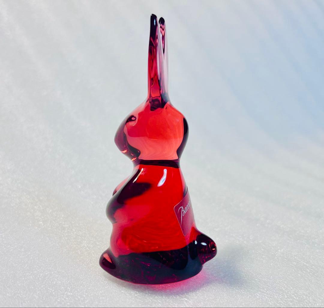 バカラ Baccarat Zodiac うさぎ Rabbit 卯 レッド