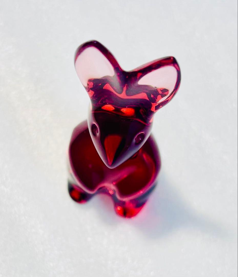 バカラ Baccarat Zodiac うさぎ Rabbit 卯 レッド