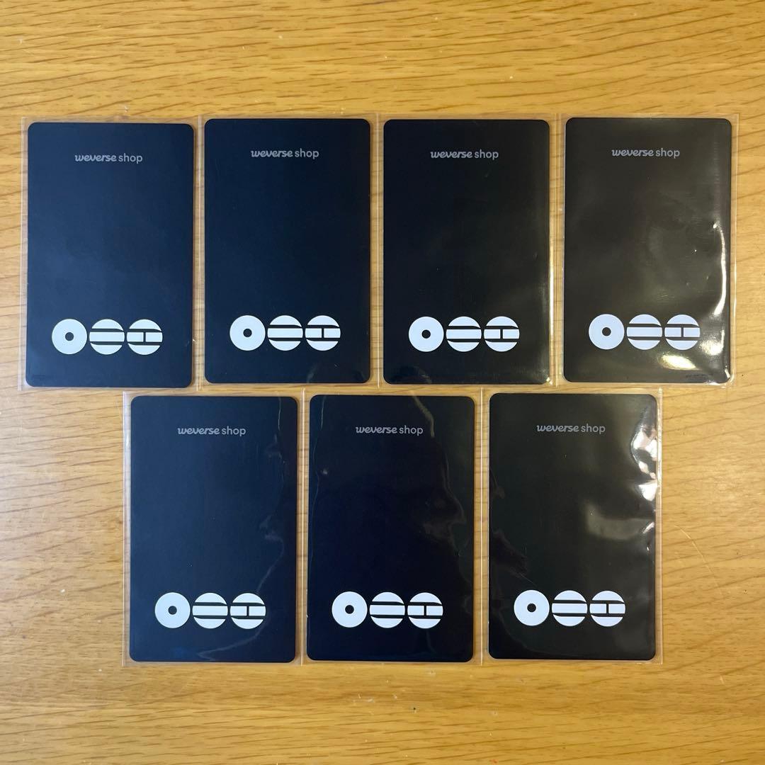 BTS ARIRANG POPUP ラキドロ トレカ　コンプリート　7枚セット