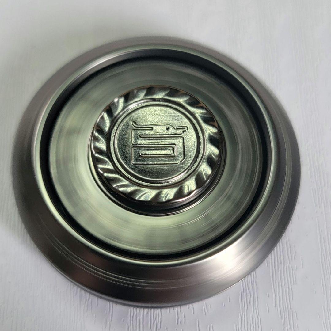 新品 フィジェットトイ EDC ラッキーコンパス COOTIN 金属製 グレー