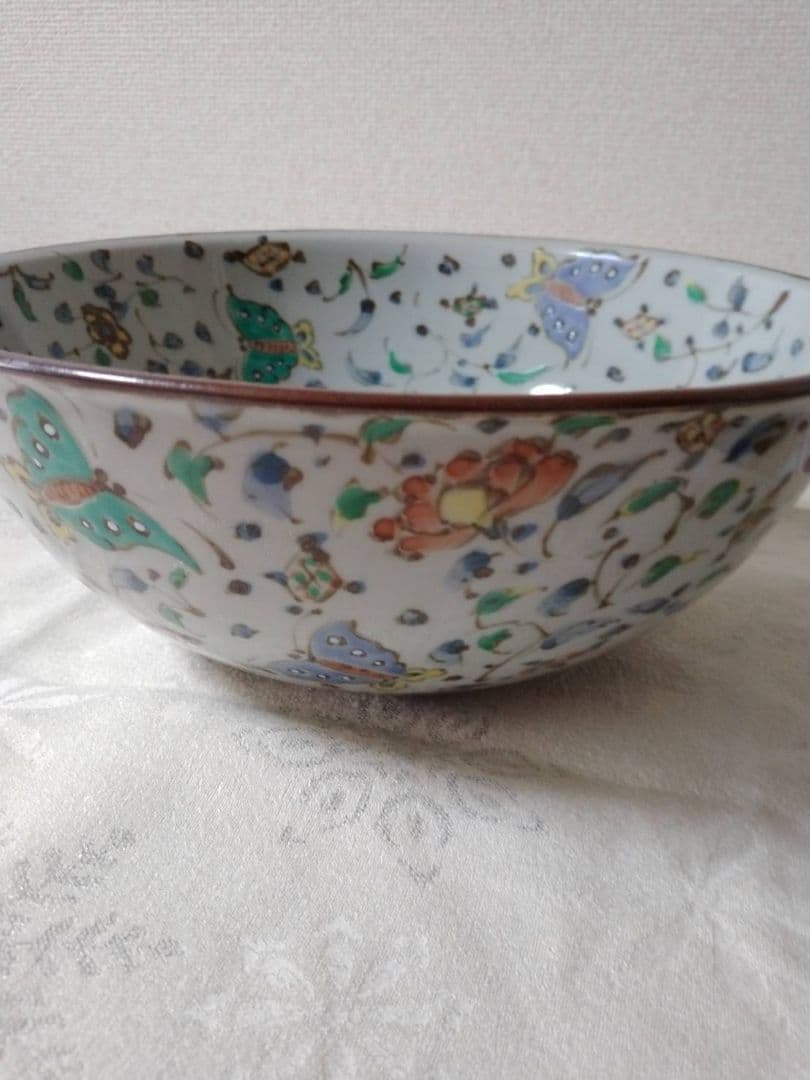 三川内焼　松雲窯　中里廣松作☆8号盛鉢☆