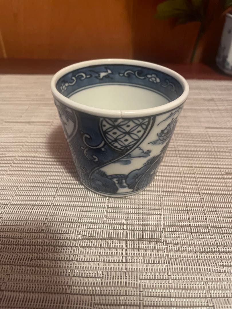 三川内焼　平戸松山　深皿