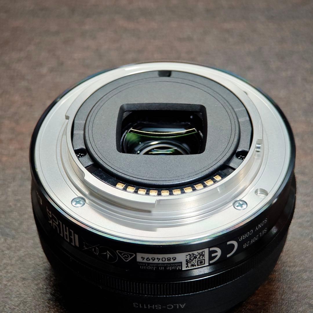 【美品】SONY ソニー E 20mm F2.8 SEL20F28 付属品完備