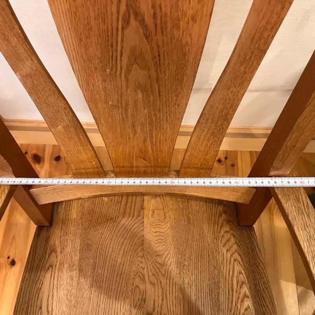 オークヴィレッジ　チェア　肘付き椅子　oak village