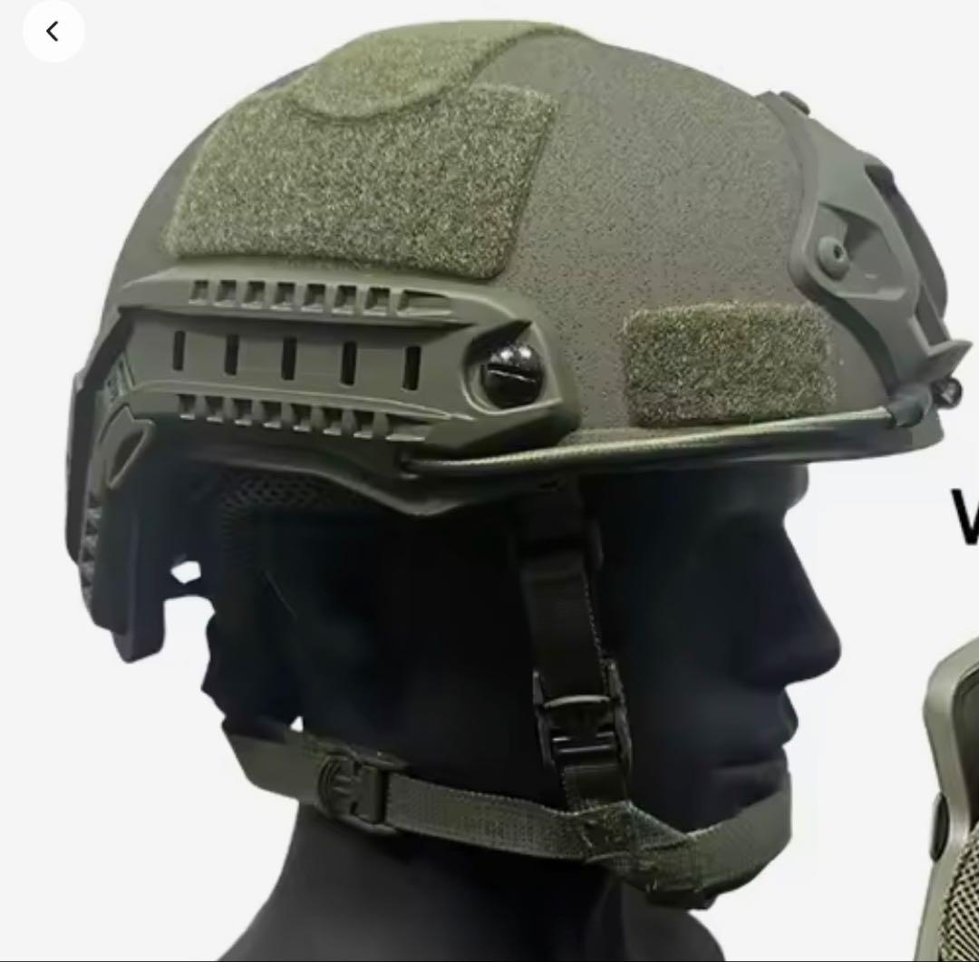FASTヘルメット　NIJ IIIAレベル、　防弾ヘルメット