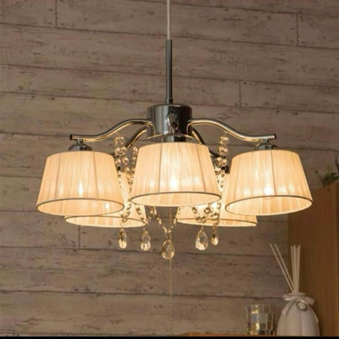 ニトリ ⭐️ペンダントライト ソフィア 5灯 シャンデリア