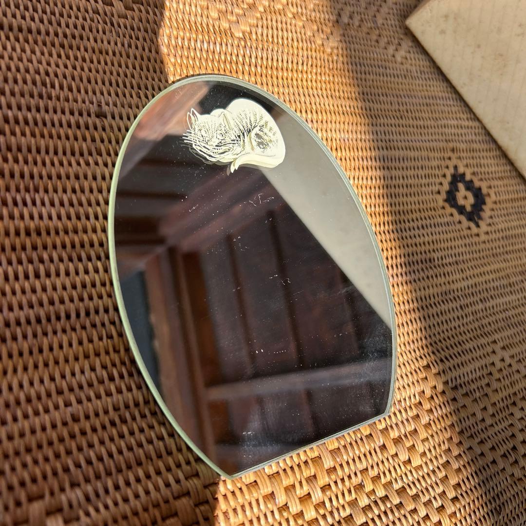 箱入AliceRoom WOODREX 不思議の国のアリス 鏡 小物入れ