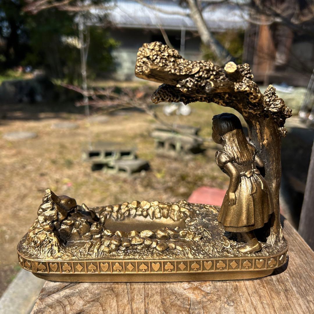 箱入AliceRoom WOODREX 不思議の国のアリス 鏡 小物入れ