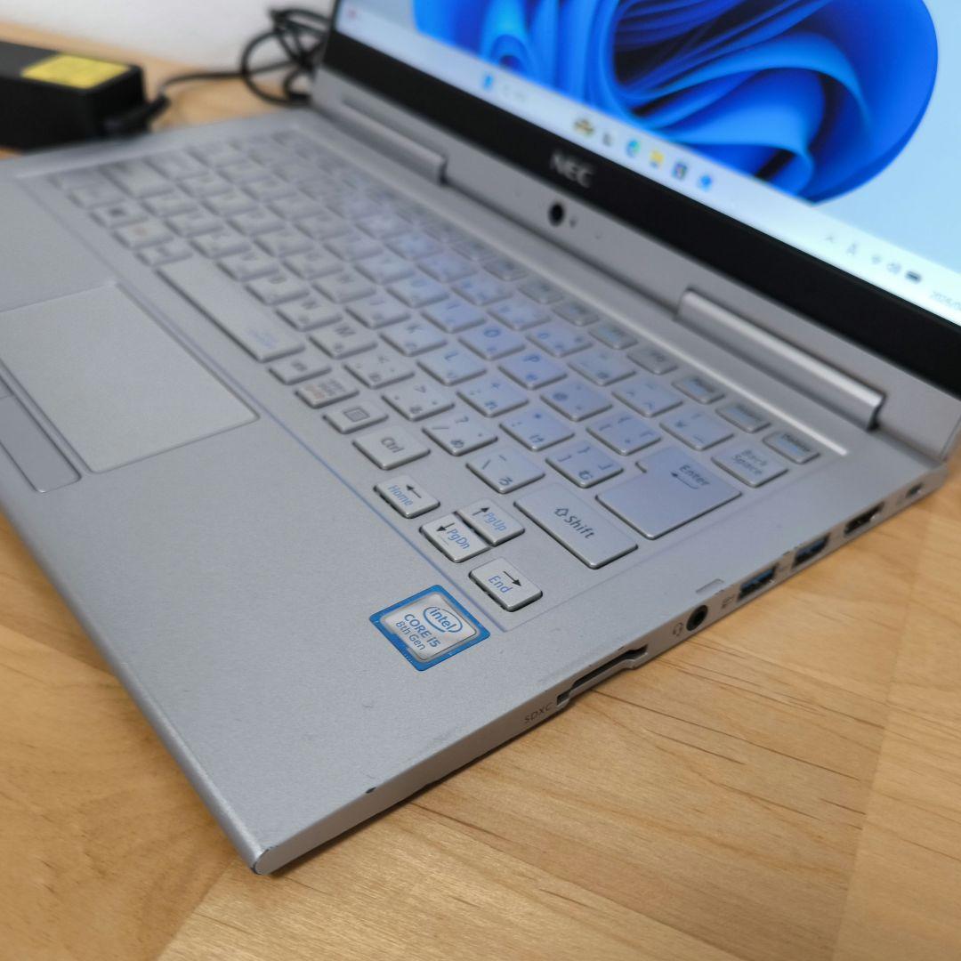 NEC 2in1ノートPC│i5第8世代 Windows11・訳あり・ファン不良