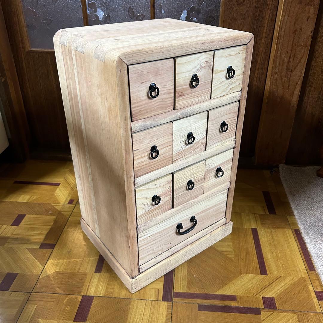 薬箪笥　ストリップド家具