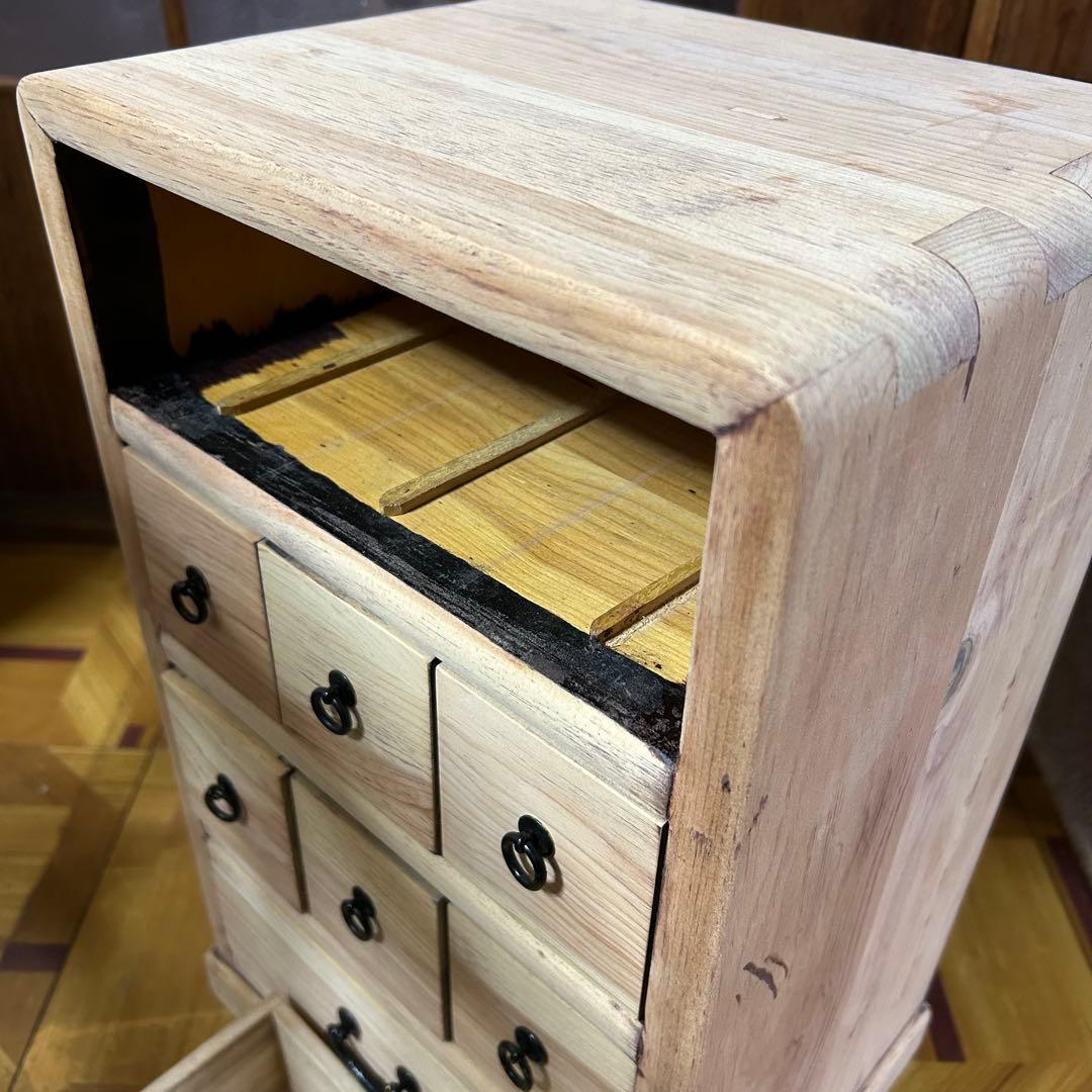 薬箪笥　ストリップド家具