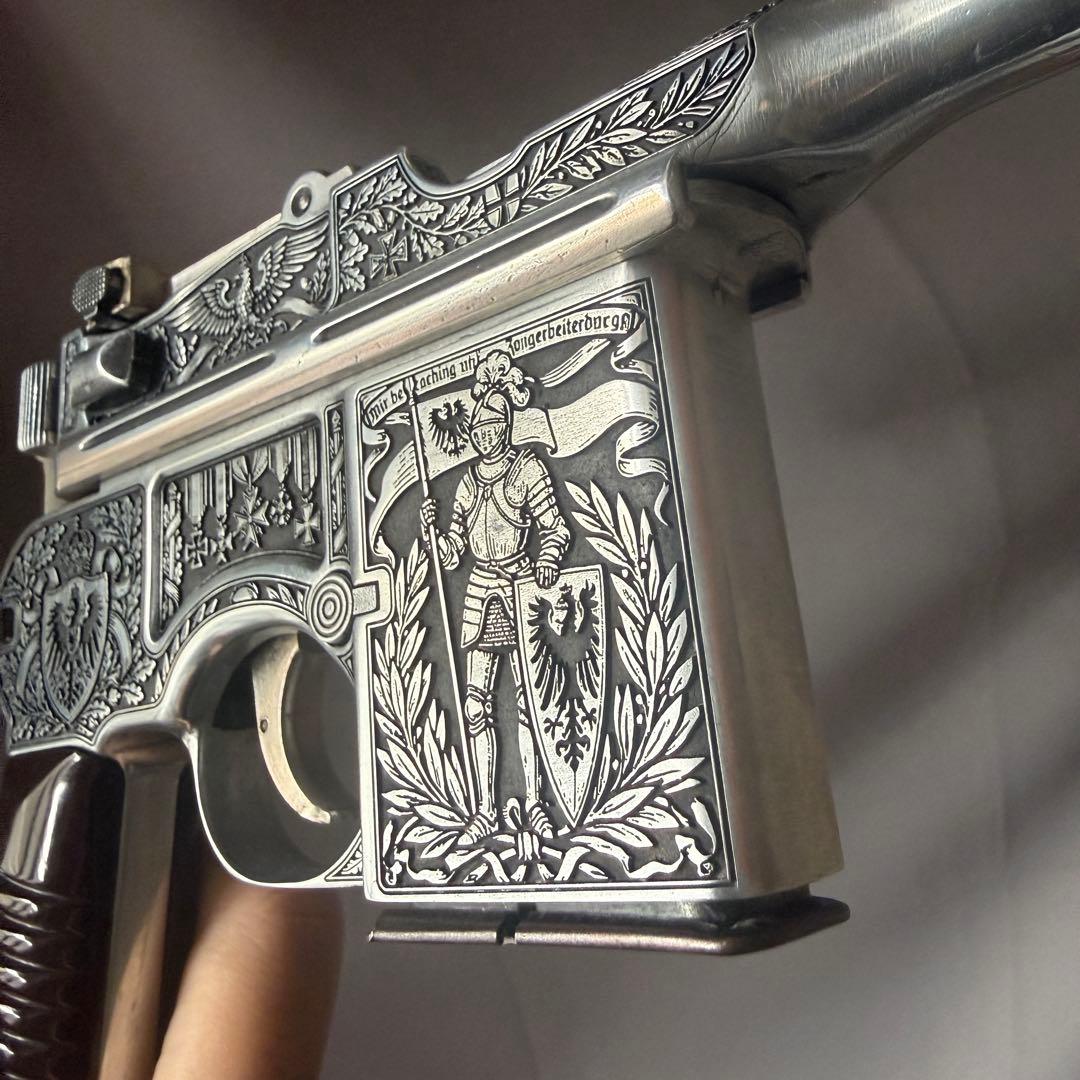ハドソン Mauser モーゼル M1930 ドイツ紋章彫刻 合法SMG規格